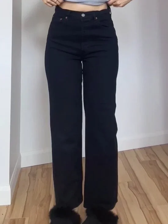 Levi's Ribcage Wide Leg - Picture 1 of 5